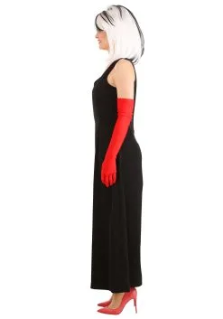 Fun Costumes Cruella De Vil Stole Costume For Women From Disney’s 101 Dalmatians 27 Fun Costumes Cruella De Vil Stole Costume For Women From Disney’s 101 Dalmatians -Disney Costumes Sales womens prestige cruella de vil stole costume alt 11