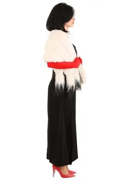 Fun Costumes Cruella De Vil Stole Costume For Women From Disney’s 101 Dalmatians 22 Fun Costumes Cruella De Vil Stole Costume For Women From Disney’s 101 Dalmatians -Disney Costumes Sales womens prestige cruella de vil stole costume alt 12