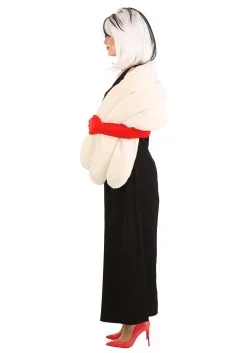 Fun Costumes Cruella De Vil Stole Costume For Women From Disney’s 101 Dalmatians 23 Fun Costumes Cruella De Vil Stole Costume For Women From Disney’s 101 Dalmatians -Disney Costumes Sales womens prestige cruella de vil stole costume alt 13
