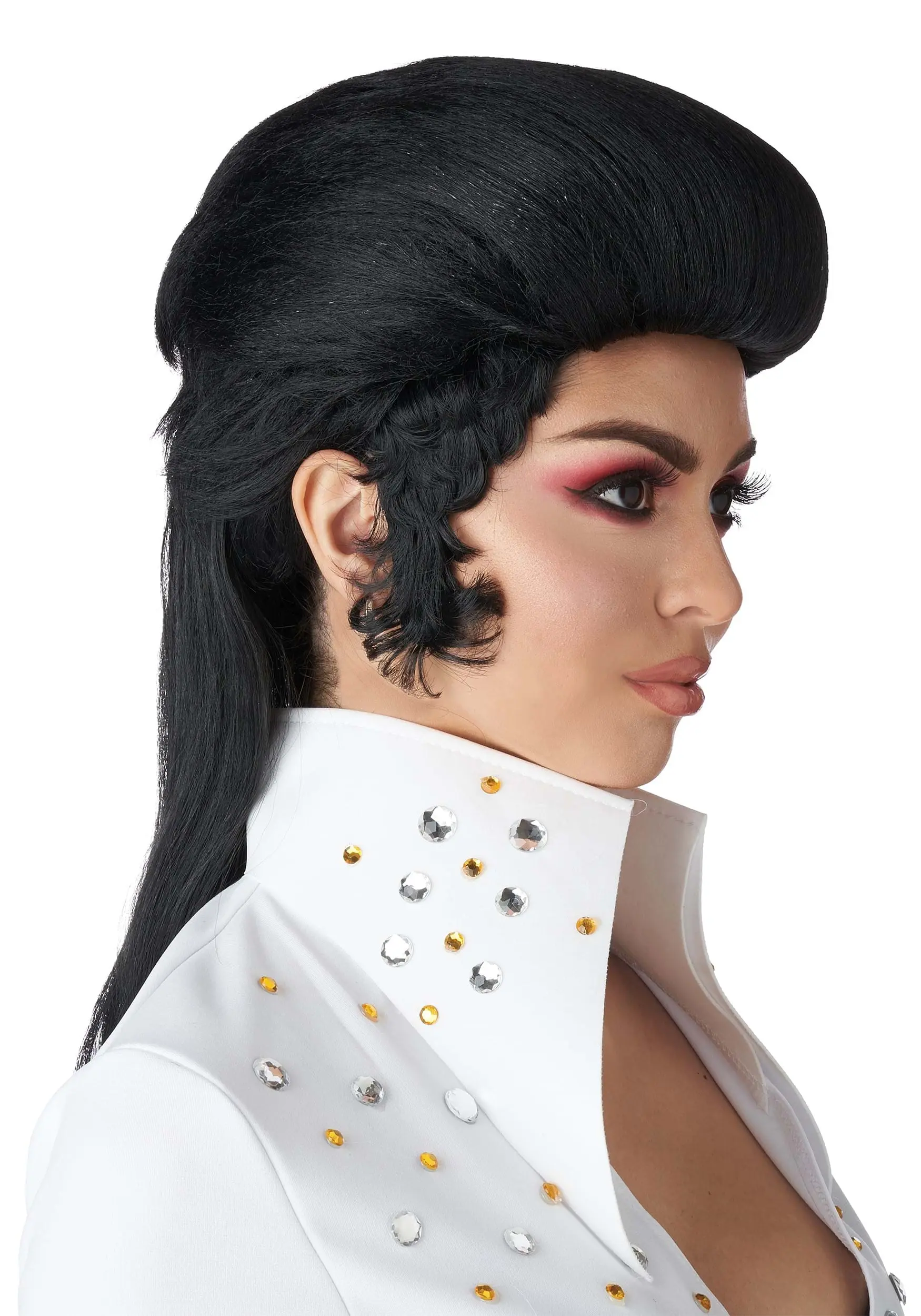California Costume Collection Rock N' Roll Royalty Wig For Women 5 California Costume Collection Rock N' Roll Royalty Wig For Women - Image 3