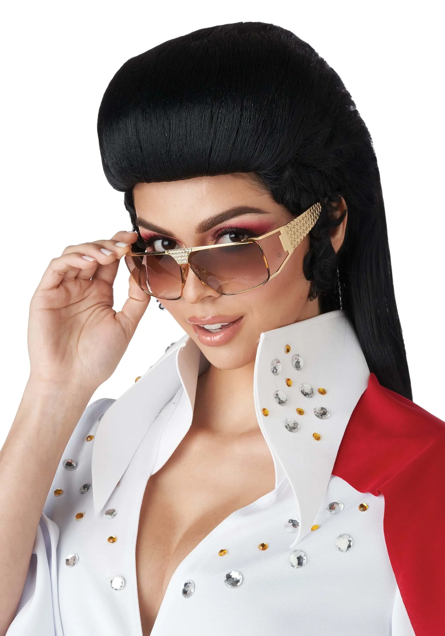 California Costume Collection Rock N' Roll Royalty Wig For Women 3 California Costume Collection Rock N' Roll Royalty Wig For Women